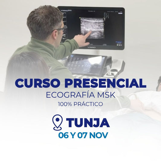 Curso Presencial Intensivo de Ecografía Musculoesquelética - TUNJA